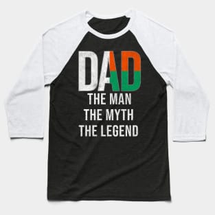 Malagasy Dad The Man The Myth The Legend - Gift for Malagasy Dad With Roots From Malagasy Baseball T-Shirt